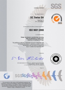 Сертификат DC Swiss